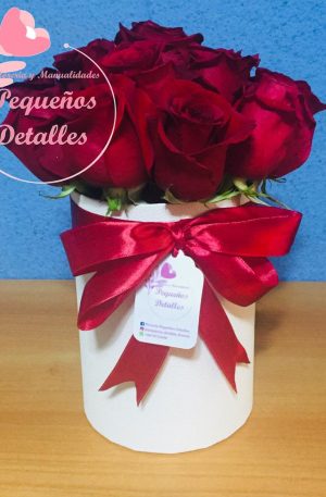 Cilindro 10 rosas