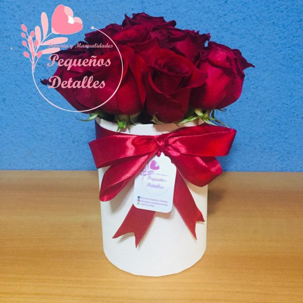 Cilindro 10 rosas