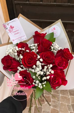 Ramo de 10 rosas