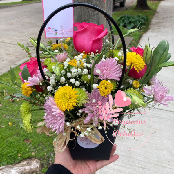 Cartera floral (Tamaño pequeño)