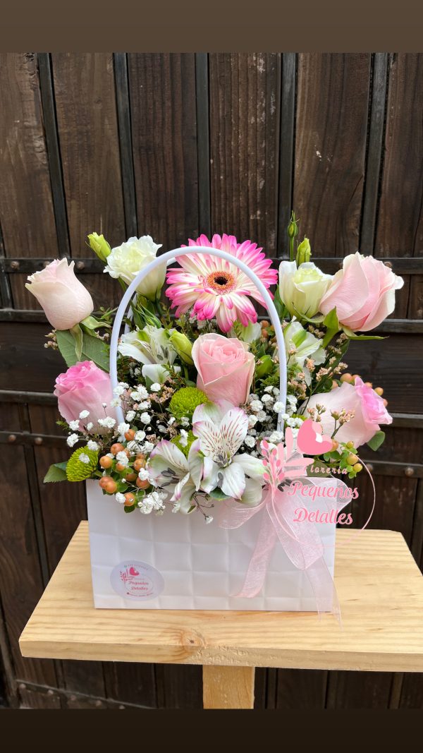 Cartera Floral ( Tamaño Grande) - Imagen 3