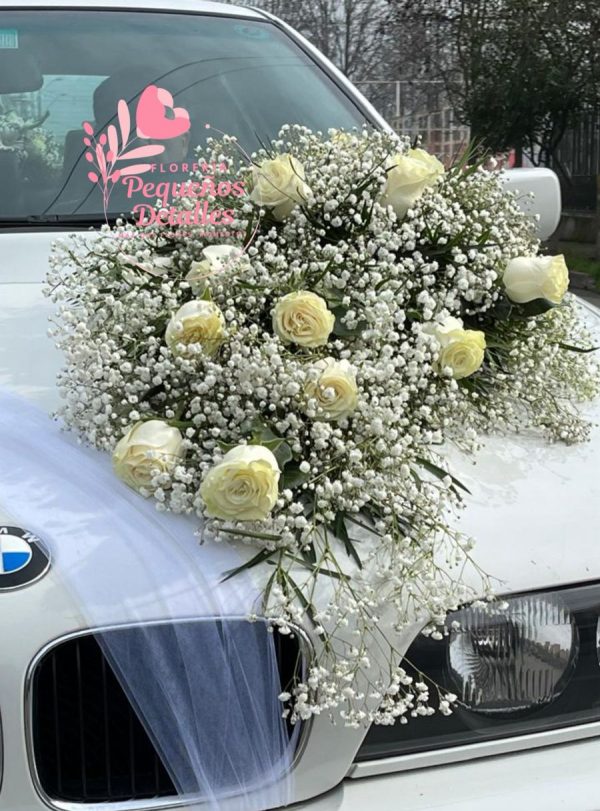 Decoración Auto boda - Imagen 2