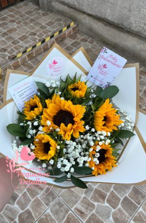 Ramo Mediano de girasoles