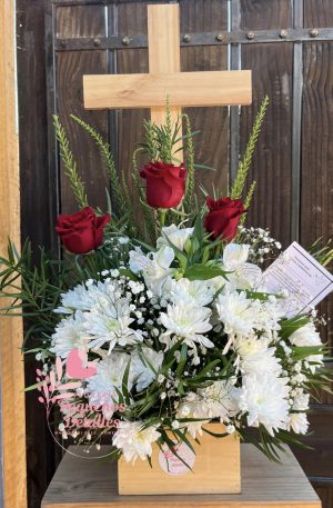 Arreglo en base cruz pequeño