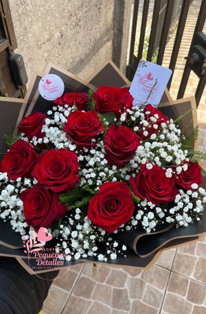 Ramo de 12 rosas